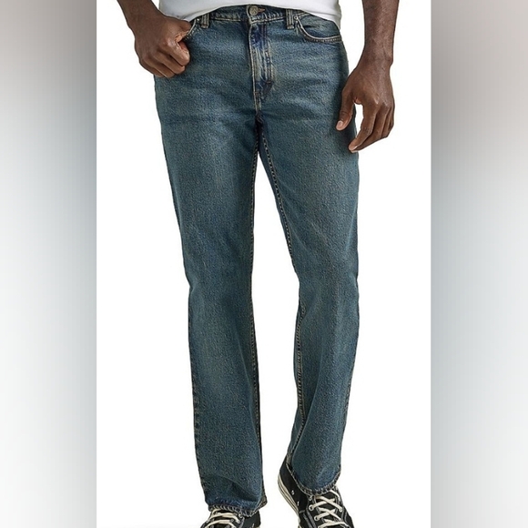 Lee regular bootcut jeans thunder 34x34 40x30 nwt - Picture 2 of 3